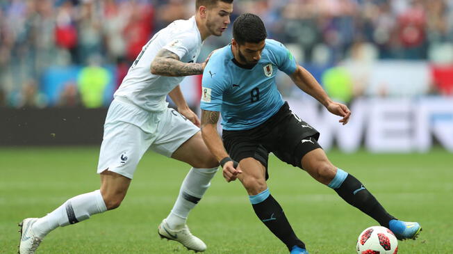 Uruguay se despidió del Mundial Rusia 2018 tras caer ante Francia en cuartos de final. Foto. AFP