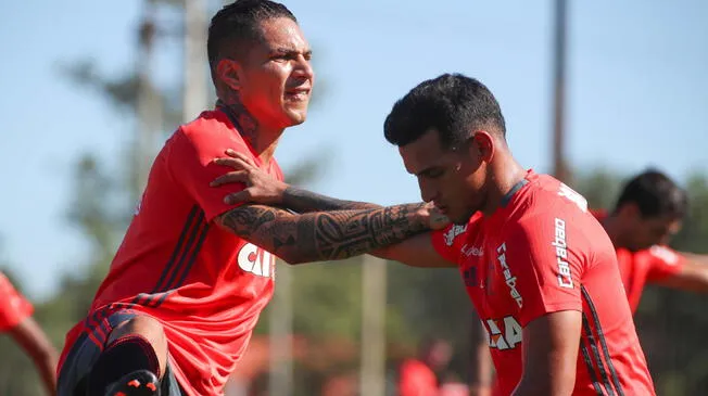 Paolo Guerrero y Miguel Trauco presentes en victoria de Flamengo
