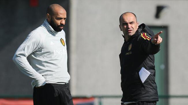 Francia vs Bélgica: Roberto Martínez: “Thierry Henry nos da la experiencia internacional”