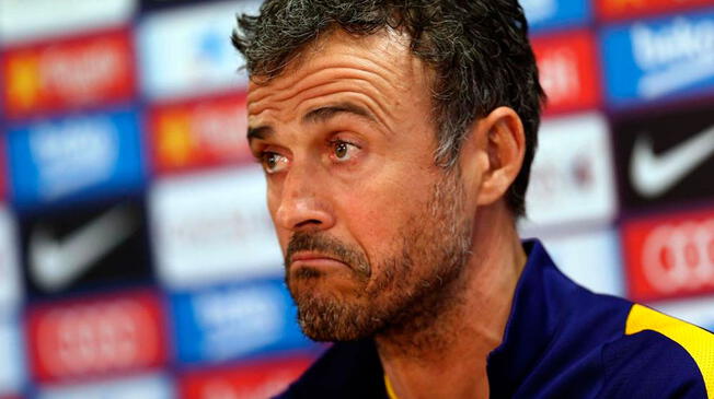 Luis Enrique: Hoy director técnico de España fue consultado en 2015 cuando era DT de Barcelona