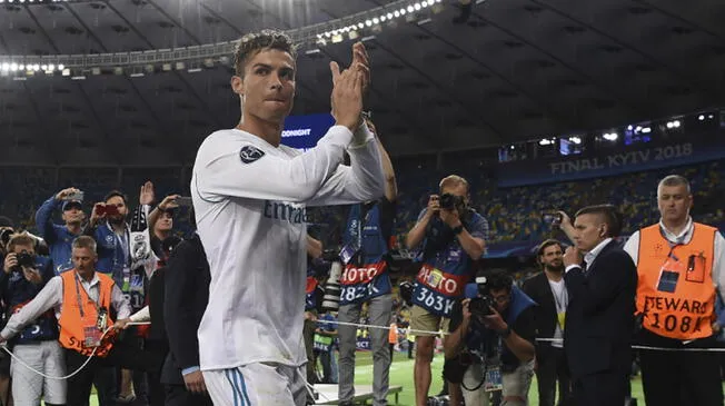 Cristiano Ronaldo mandó una emotiva carta a todo Real Madrid. Foto: EFE