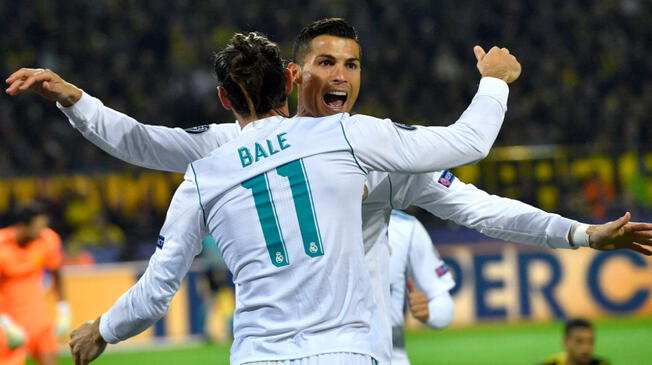 Cristiano Ronaldo y Gareth Bale disfrutaron juntos en el Real Madrid por cinco temporadas. Foto: EFE