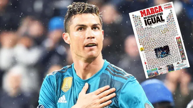 Cristiano Ronaldo: Medio español dedica impresionante portada a Cristiano Ronaldo por su salida del Real Madrid [FOTO]