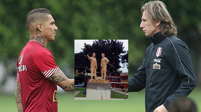 Selección Peruana: Ricardo Gareca y Paolo Guerrero cuentan con sus propias estatuas en San Miguel. FOTOS: David Hidalgo