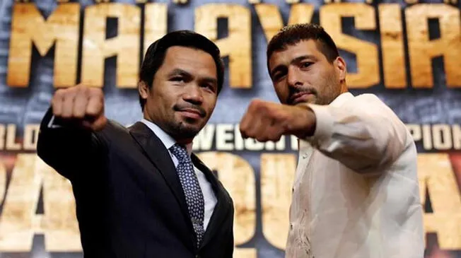 Pacquiao vs Matthysse EN VIVO ONLINE EN DIRECTO vía Space y TNT Sports: Pelea por el título Welter AMB.