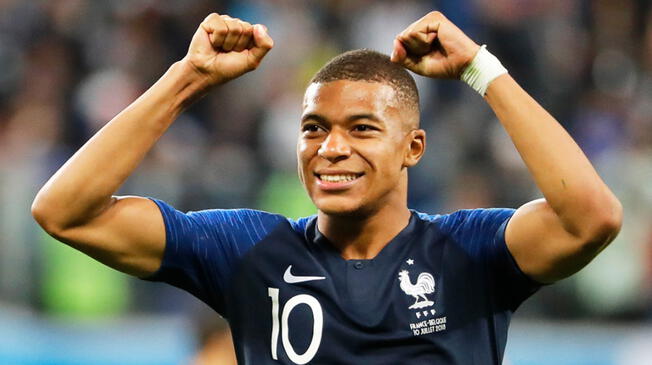 Real Madrid: Florentino Pérez atento a la final de Rusia 2018 para ver a Kylian Mbappé