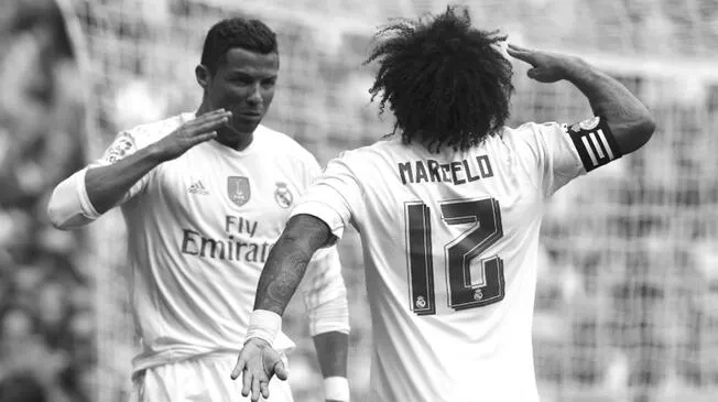 Marcelo firma carta de despedida para Cristiano Ronaldo en el Real Madrid.