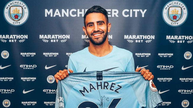 Riyad Mahrez sueña con ganar la Champions con el 'City'.