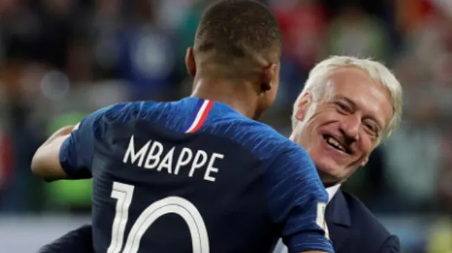 Didier Deschamps está convencido de que Kylian Mbappé puede hacer un gran papel en la final del Mundial. Foto: EFE