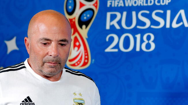 Jorge Sampaoli culmino su etapa como entrenador de la selección argentina este sábado.