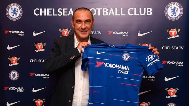 Chelsea: Maurizio Sarri es presentado como nuevo entrenador del cuadro de la Premier League.