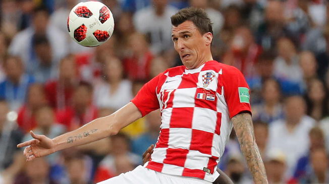 Mario Mandzukic anotó el segundo gol de Croacia en el encuentro. Foto: EFE