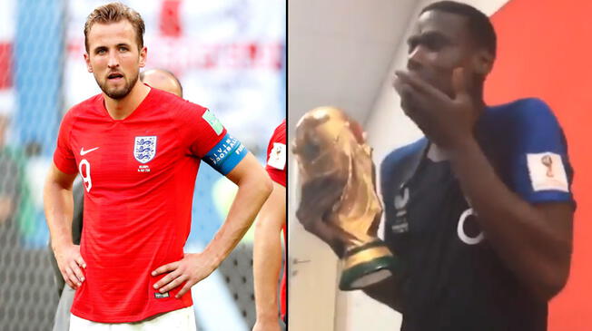 Francia vs Croacia | Paul Pogba ‘trolea’ a Inglaterra luego de campeonar en el Mundial Rusia 2018