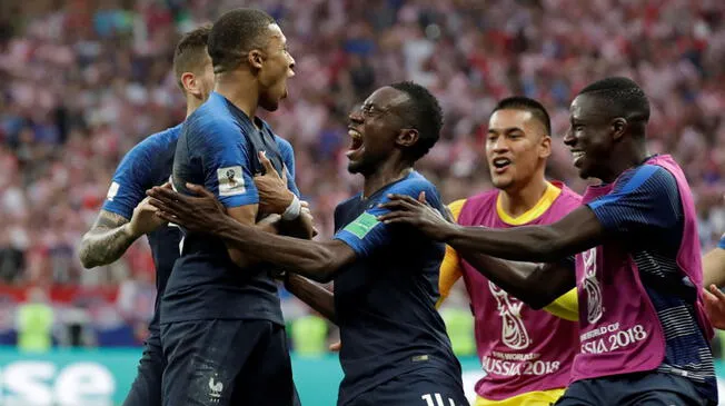 Francia campeón del Mundo tras vencer 4-2 a Croacia en la final del Mundial Rusia 2018