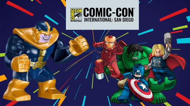 LEGO: Crea para el Comic-Con de San Diego 2018 un Thanos en figura de acción