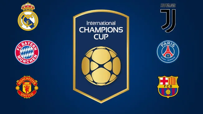 International Champions Cup 2018: conoce el fixture, partidos, programación, horarios y canales del torneo amistoso.