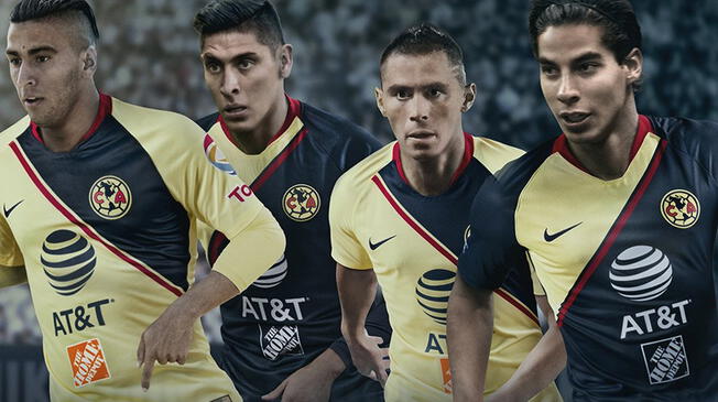 Club América presentó su indumentaria para la temporada 2018-19