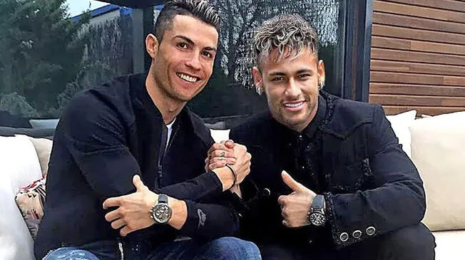 Cristiano Ronaldo y Neymar son grandes amigos desde que coincidieron en el fútbol español. Foto: Difusión