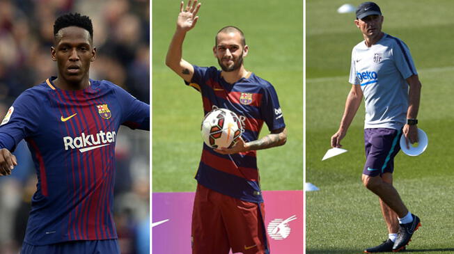 Ernesto Valverde y sus 11 prescindibles para la siguiente temporada del Barcelona