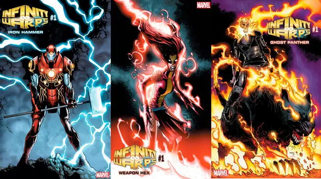 Marvel: Infinity Warps confirmado para septiembre como nuevo universo │ FOTOS