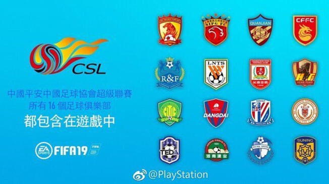 FIFA 19: la Superliga de China estará disponible en el videojuego [FOTO]