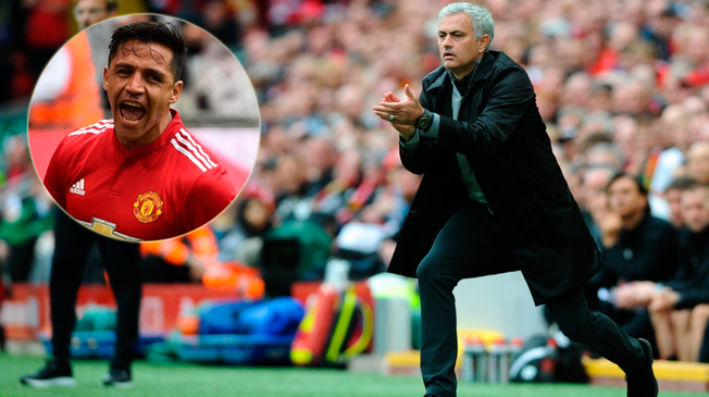 Alexis Sánchez fue blindado por Mourinho tras la goleada por 4 - 1 frente al Liverpool.