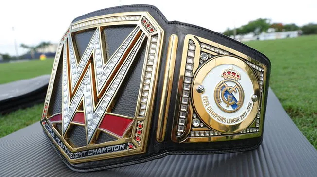 Real Madrid recibió el título de campeón de la WWE  