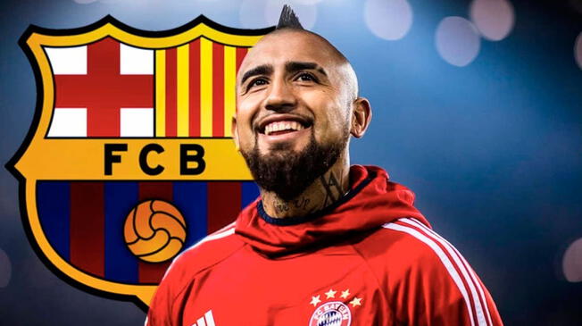 Arturo Vidal será presentado oficialmente esta tarde en el Camp Nou | Twitter