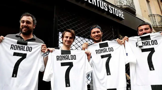 Cristiano Ronaldo: Camisetas con la Juventus se agotaron hasta septiembre