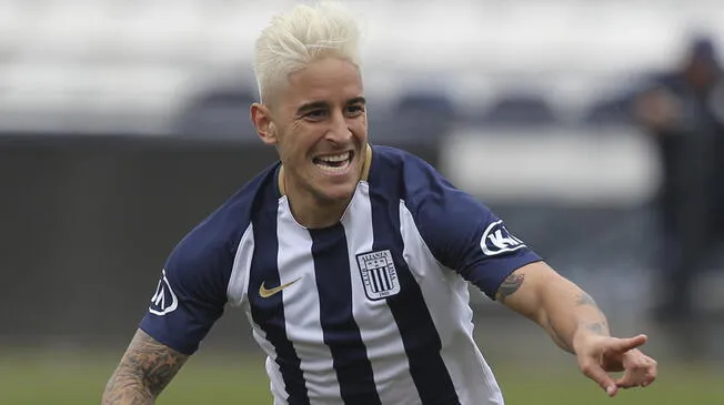 Alejandro Hohberg jugó 23 partidos y anotó 9 goles con Alianza Lima en el torneo local 2018. 