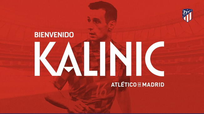 Atlético Madrid oficializó la llegada de Nikola Kalinic procedente del AC Milan