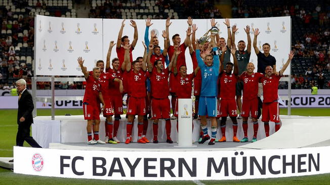 Bayern Munich goleó 5-0 al Eintracht Frankfurt por la Supercopa de Alemania.