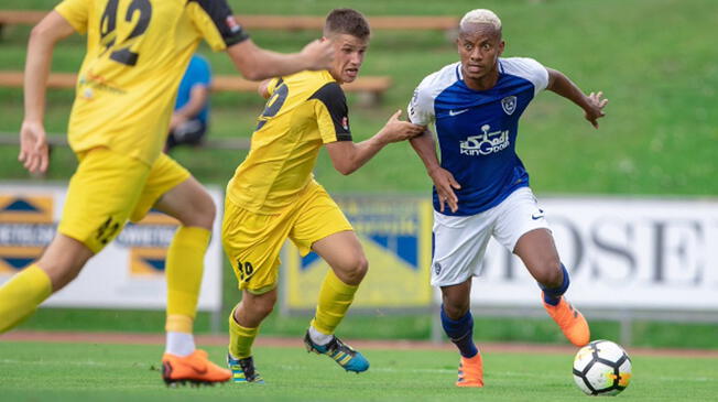 André Carrillo brilló en Al-Hilal y lo comparan con Cristiano Ronaldo. Foto: Al-Hilal