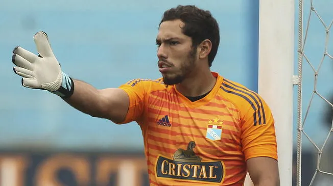 Patricio Álvarez, durante un partido de Sporting Cristal