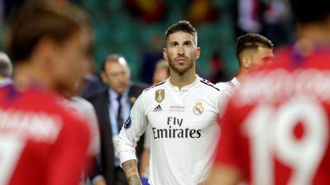 Real Madrid vs Atlético Madrid: Sergio Ramos y el emotivo mensaje tras perder la Supercopa de Europa.