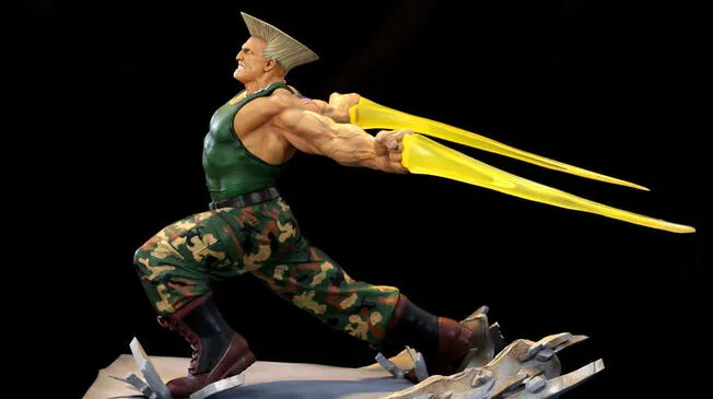 Street Fighter II: Guile tendrá su propio diorama [FOTOS].