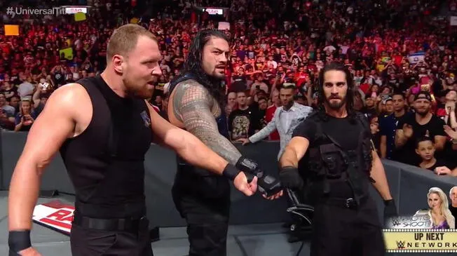 En WWE Raw, The Shield vuelve y evita que Roman Reigns pierde el Campeonato Universal ante Braun Strowman.