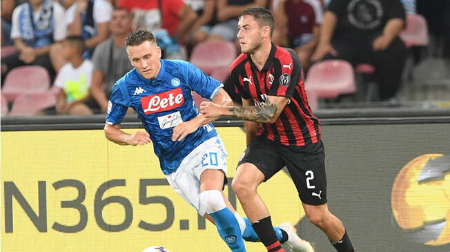 Milan cayó 3-2 ante Napoli por la segunda fecha de la Serie A.