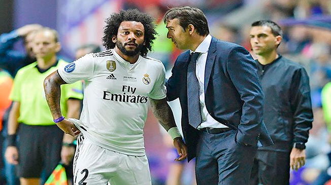 Real Madrid: Discusión entre Marcelo y Lopetegui después del partido ante Girona │ VIDEO
