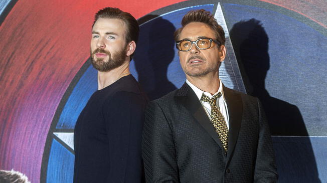 Robert Downey Jr. obsequia a Chris Evans un carro nuevo diseñado a lo Capitán América.