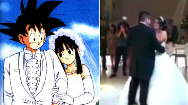 Dragon Ball: novia sorprende a su pareja con clásico tema del anime durante boda