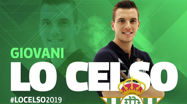 Giovani Lo Celso fue presentado como refuerzo del Real Betis.