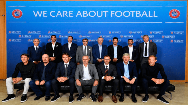 Foro de Entrenadores de Clubes de Élite de la UEFA: Reunión de los técnicos más importantes en Europa │ FOTOS