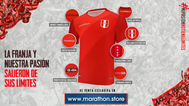 Selección Peruana: ya se conoce el diseño de la camiseta alterna | Foto | Marathon.