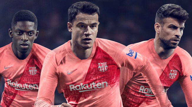 Barcelona presenta su tercera camiseta para la temporada 2018/2019 | Liga Santander | Video | Fotos.