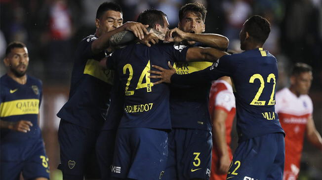 Boca Juniors venció 1-0 a Argentinos Juniors por la Superliga Argentina.