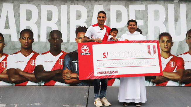 Jugadores de la selección peruana se unieron para donar para la Teletón 