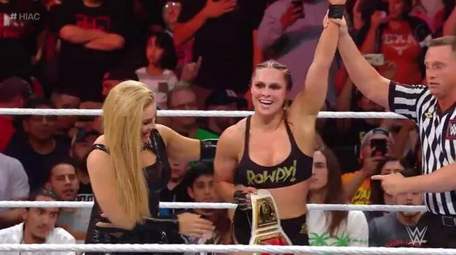  WWE Hell in a Cell: Ronda Rousey venció a Alexa Bliss y retuvo el título femenino de Raw | FOX| VIDEO