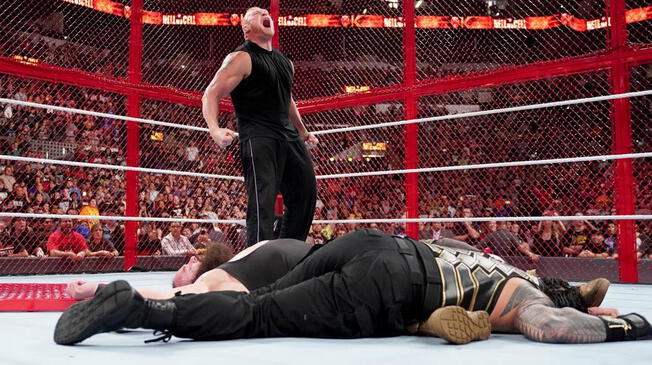 En WWE Hell In a Cell 2018, Brock Lesnar regresó y masacró a Braun Strowman y Roman Reigns 