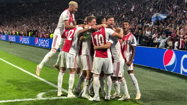 Ajax vs AEK Athenas: Nicolás Tagliafico marcó un doblete por la Champions League. 